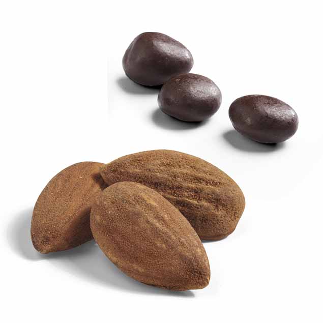 Almendra Cubierta con Chocolate Orgánico 20 gr