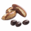 Castaña Cubierta con Chocolate Orgánico 20 gr