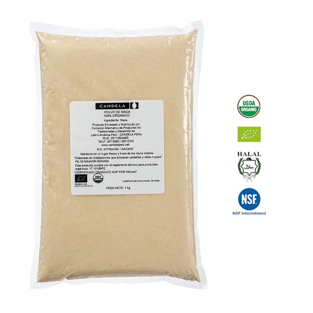 Polvo de Maca Orgánico 1Kg