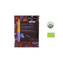 Arándano azul deshidratado cubierto con chocolate 55 % Cacao 20 g/Orgánico/Sachet/Caja x 16'